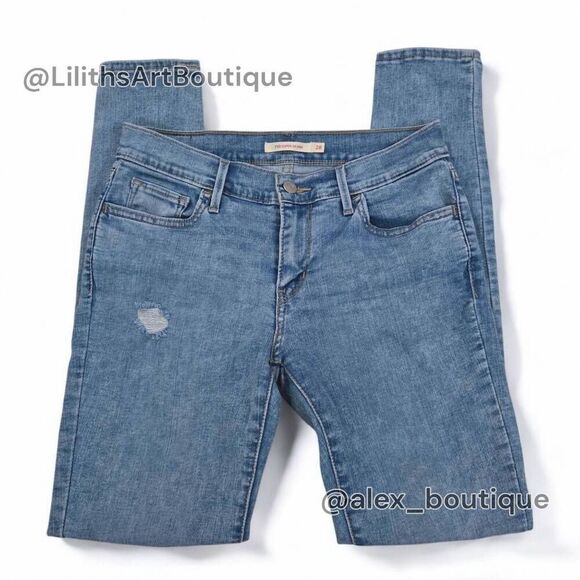 Levi's 710 Super Skinny Discontinued style Jeans(A068)-Size 28 for Women - Picture 2 of 9